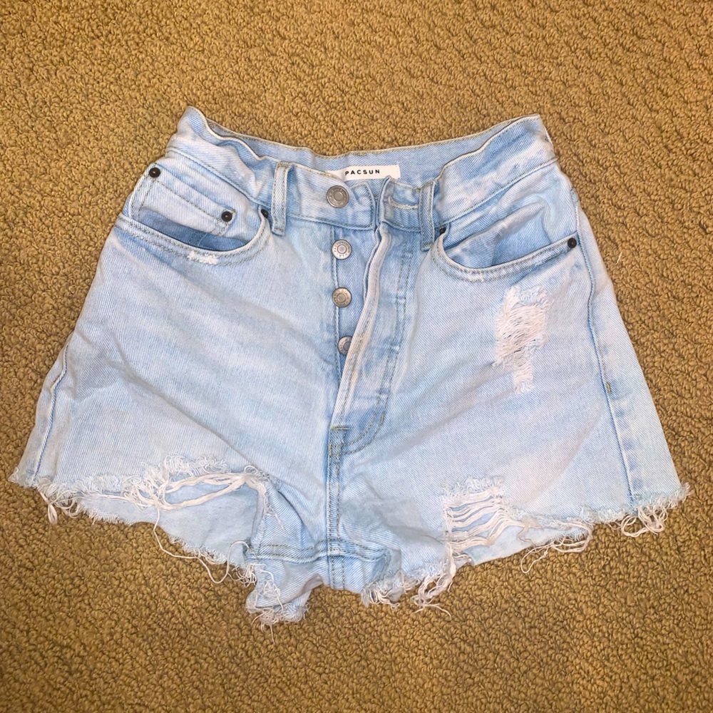 Pacsun Light Wash Vintage Jean Shorts Size 23